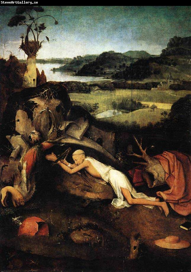 Hieronymus Bosch Jerome at Prayer